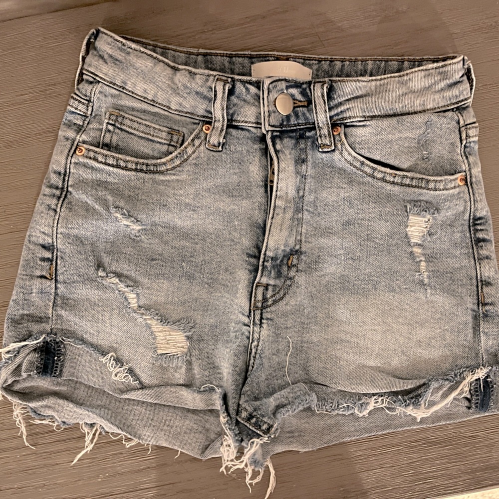HM jean short size 2